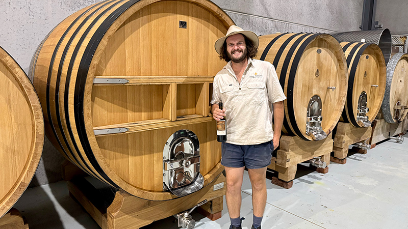 Alisdair Tulloch from Aeon Wines.